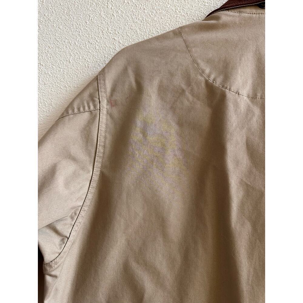Vintage Banana Republic Safari Trading Co. Leather Collar Jacket - Picture 6 of 6